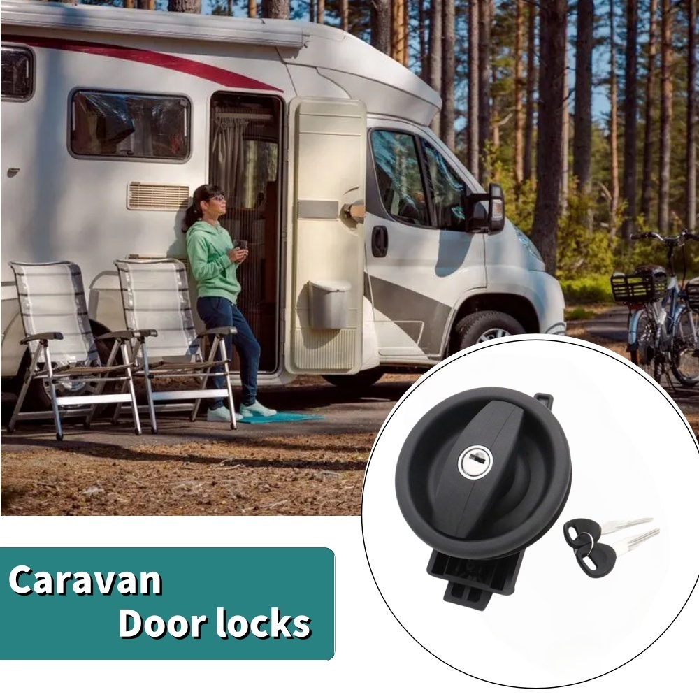 Door Lock - RV Door Lock Concealed C/W Left