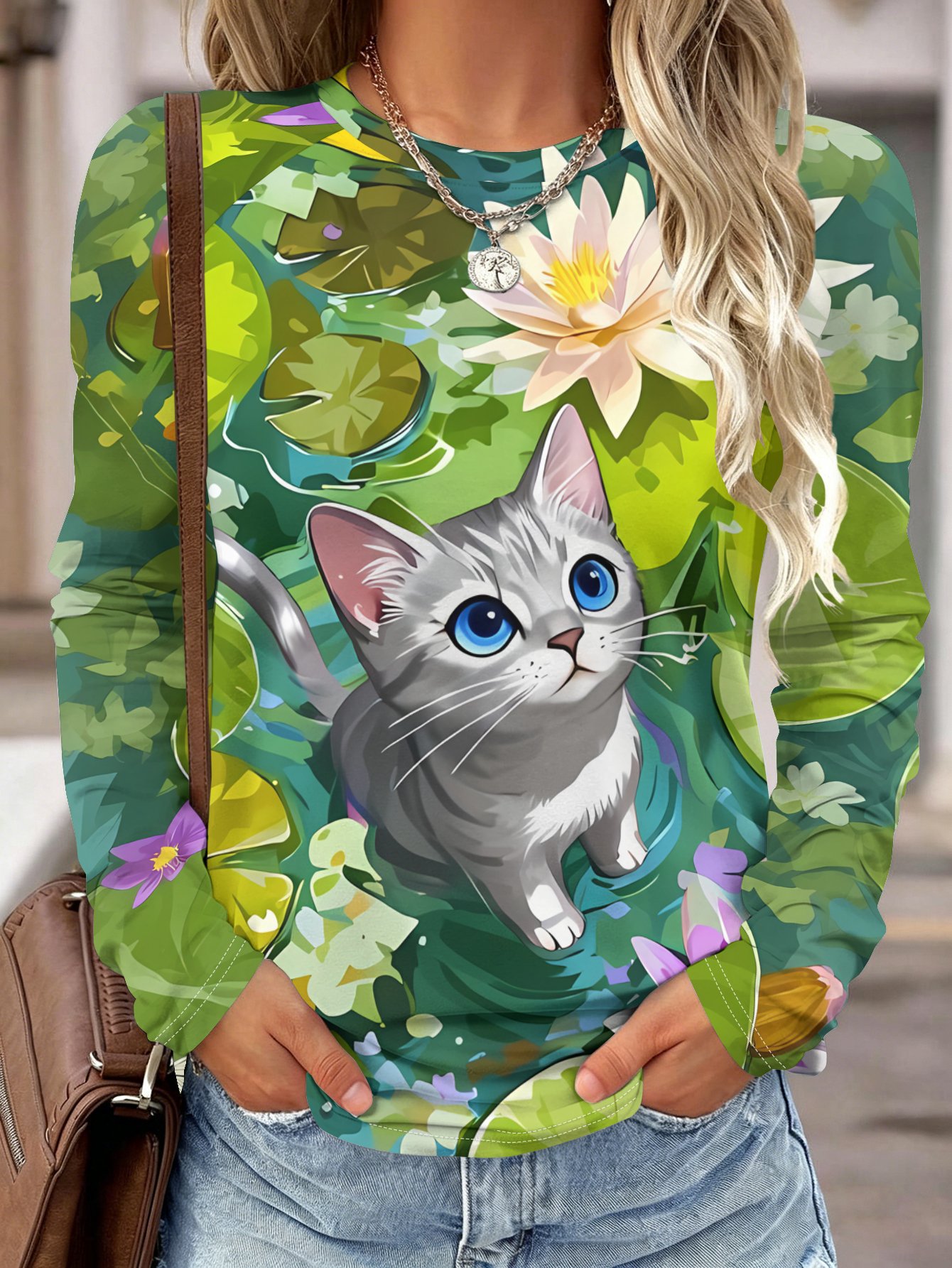 Women Long Sleeve Shirt Pocket - đánh giá và giá Wallpaper
