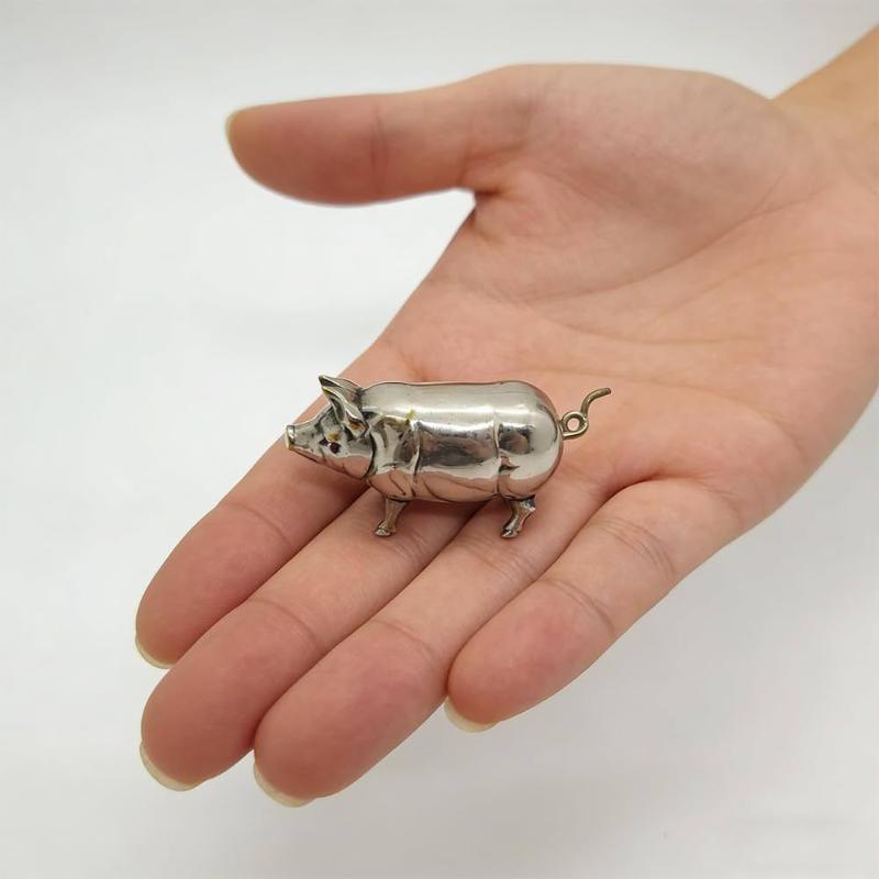(Ce14)Antique Pig Mini Tape Me - đánh giá và giá Tape Measure