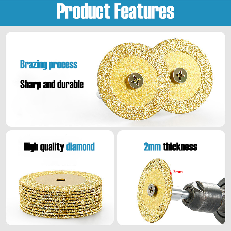 40mm Braze Diamond Saw Blade M - đánh giá và giá Drill Bits