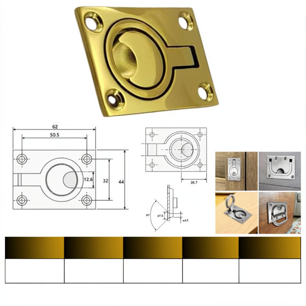 Stainless Steel 316 Flush Pull - đánh giá và giá Door Handle