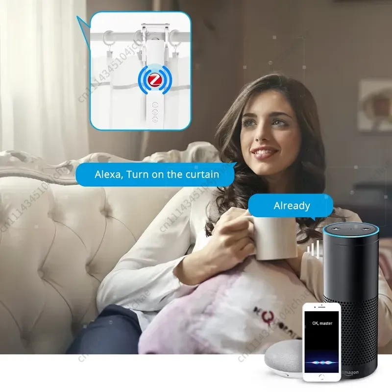 EE Tuya Zigbee Smart Curtain D - đánh giá và giá Curtain Rods