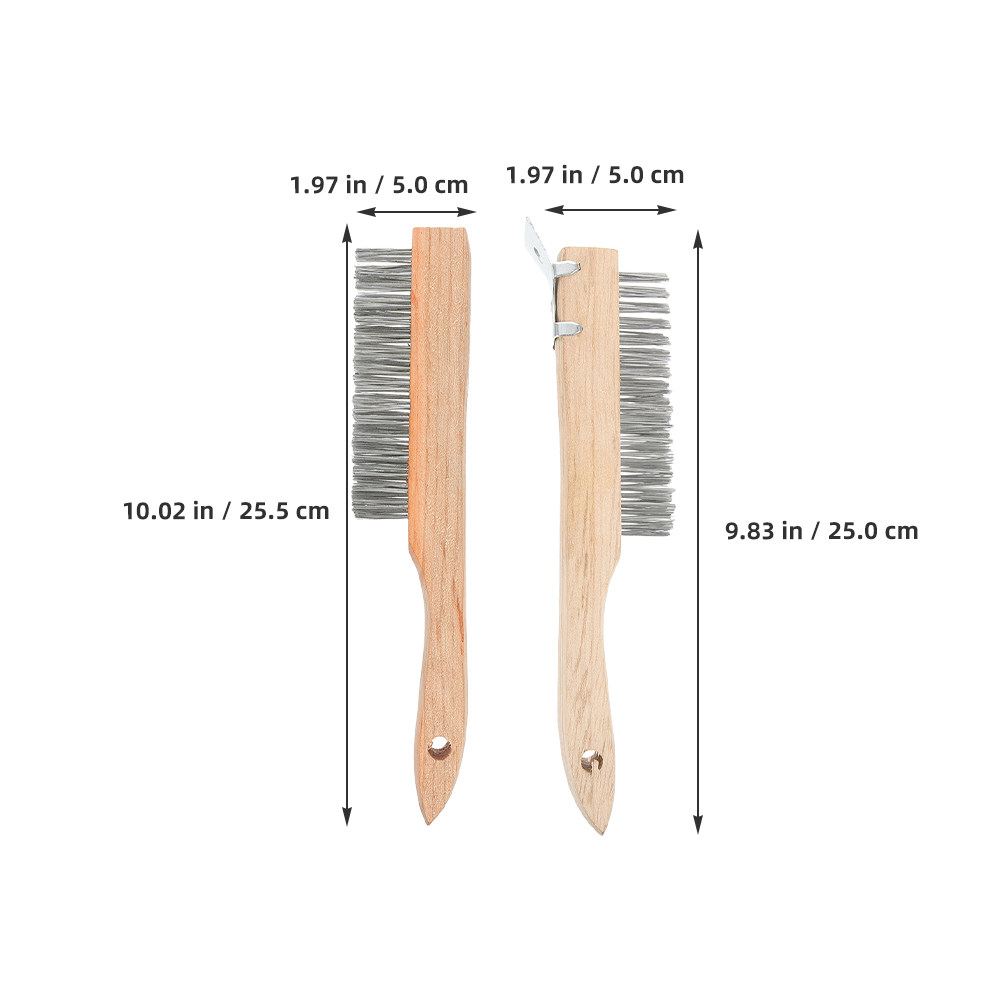 2Pcs Sturdy Steel Wire Brush W - đánh giá và giá Paint Brush