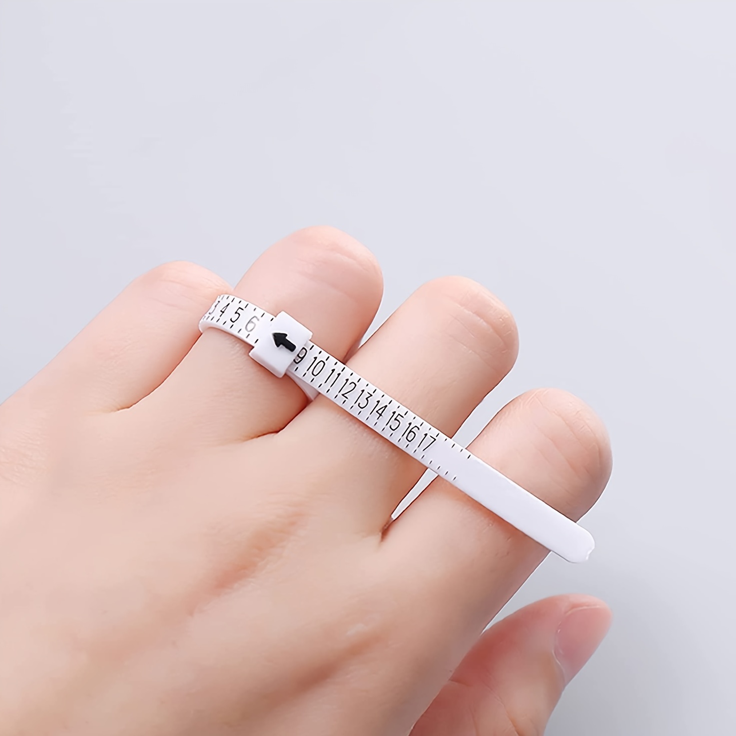 White Ring Sizer Tool - Soft A - đánh giá và giá Tape Measure