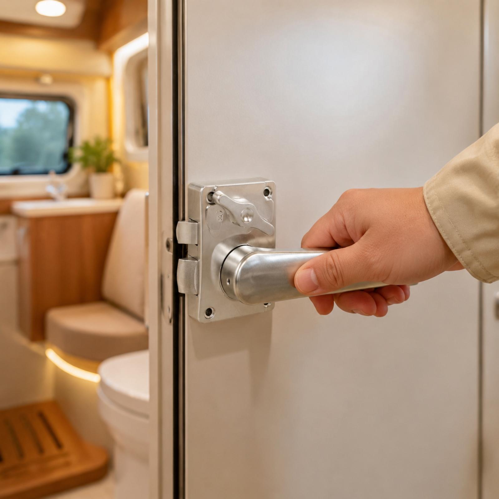 Camper Washroom Door Lock with - đánh giá và giá Door Handle